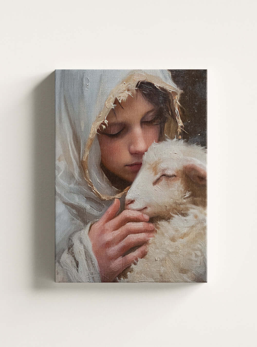 Christian Iconography Canvas - Cultivating Joy in the Ordinary with Holysteller