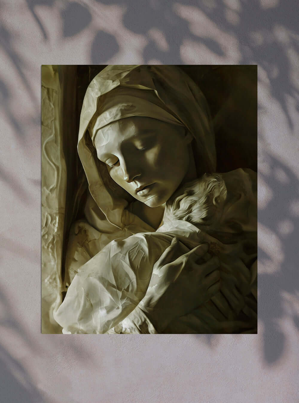 Christian Image Neoclassical Serenity Chiaroscuro Print