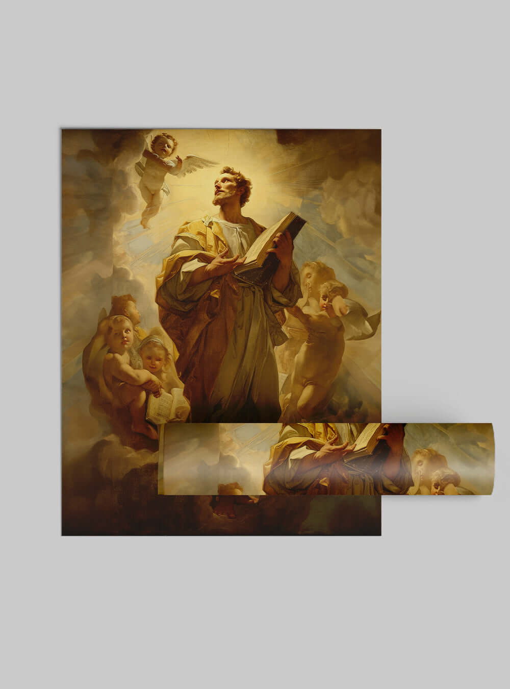 Christian Neoclassical Beacon of Hope Wall Art Print