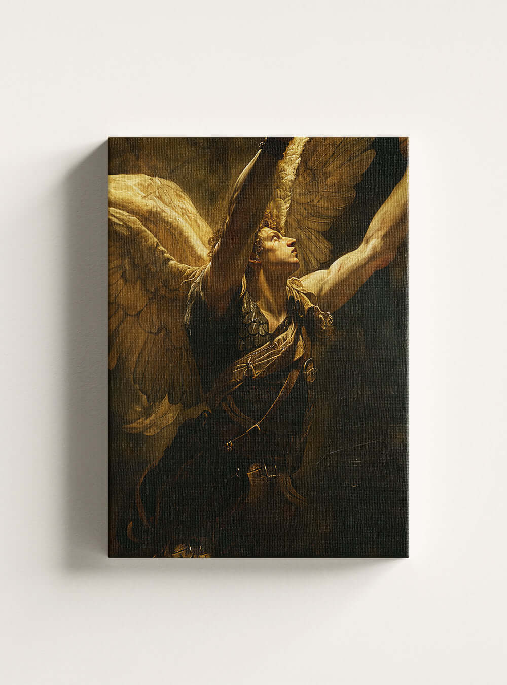 Christian Neoclassical Painting: Hope Personified Wall Decor Canvas Print