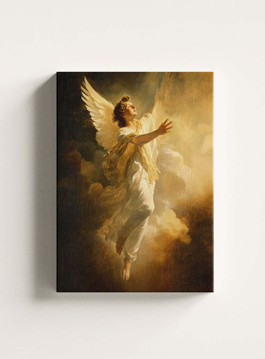 Colossians 3:2 Biblical Canvas Art - Holysteller Christian Wall Display