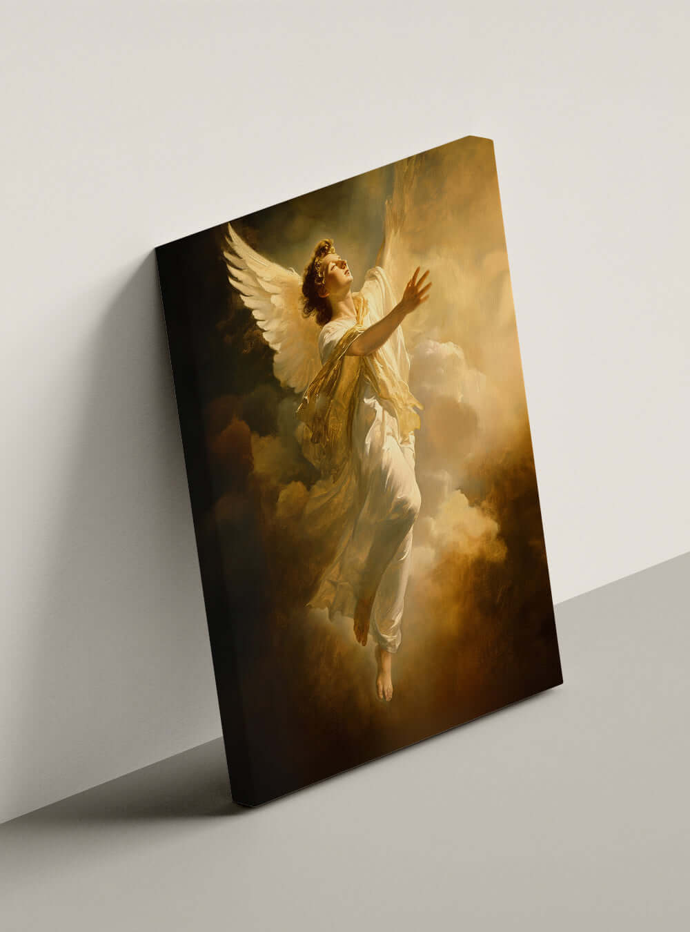 Colossians 3:2 Biblical Canvas Art - Holysteller Christian Wall Display