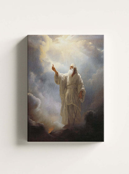 Deuteronomy 6:4 Magnificent Figure Canvas Print