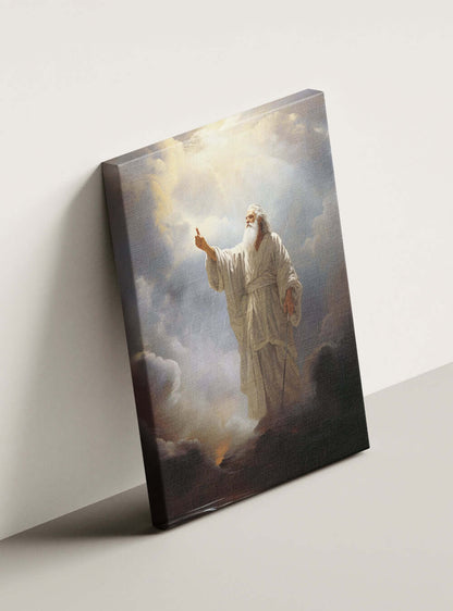 Deuteronomy 6:4 Magnificent Figure Canvas Print