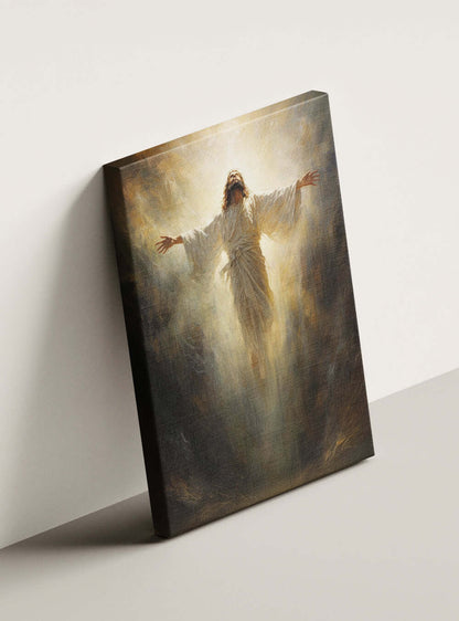 Ephesians 4:11 - Sacred Light Canvas Art - Bible Verse Spiritual Print