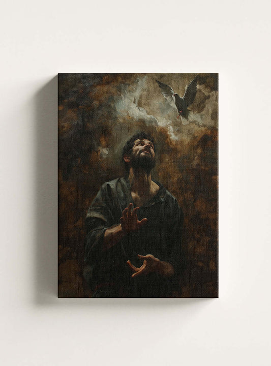 Exceptional Christian Art Gift - The 'Mark 16:15' Bible Verse Image on Canvas