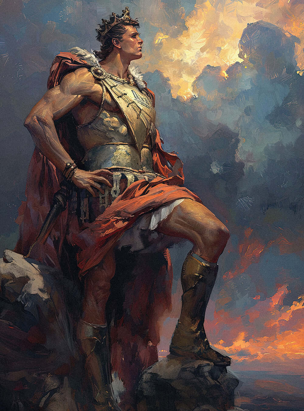 Exclusive Revelation 20:4 Majestic Warrior Poster - Christian Artwork Print