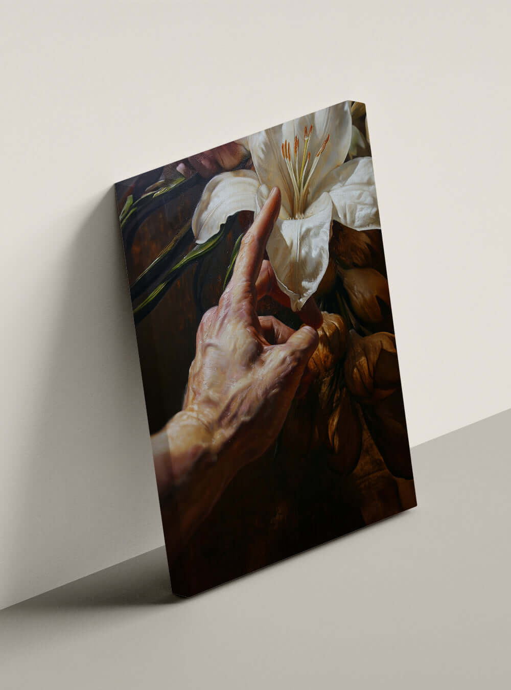 Exemplary Living' Bible Verse Religious Painting Canvas