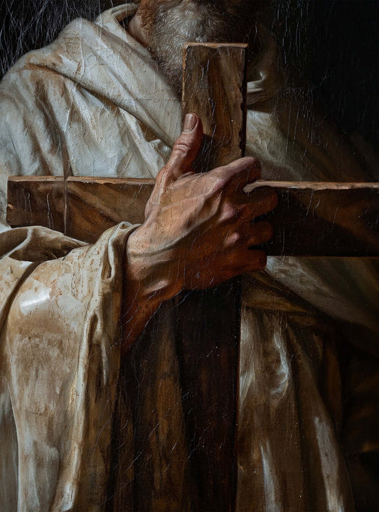 Exodus 28:33-34, Unique Biblical Robe Detail Poster Print, Christian Art Gift