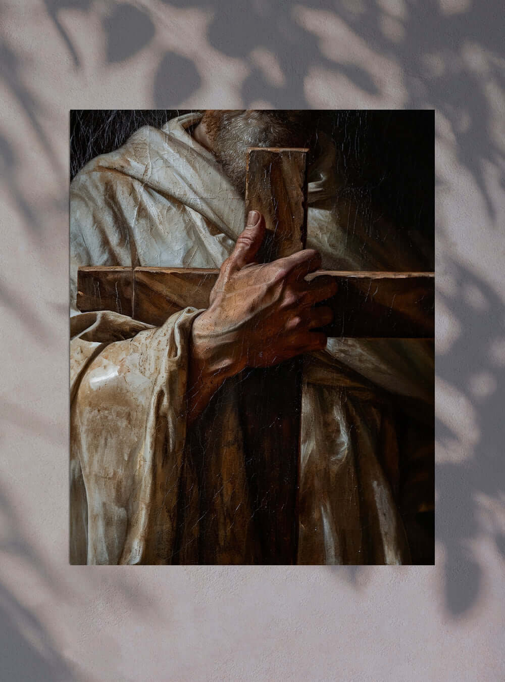 Exodus 28:33-34, Unique Biblical Robe Detail Poster Print, Christian Art Gift