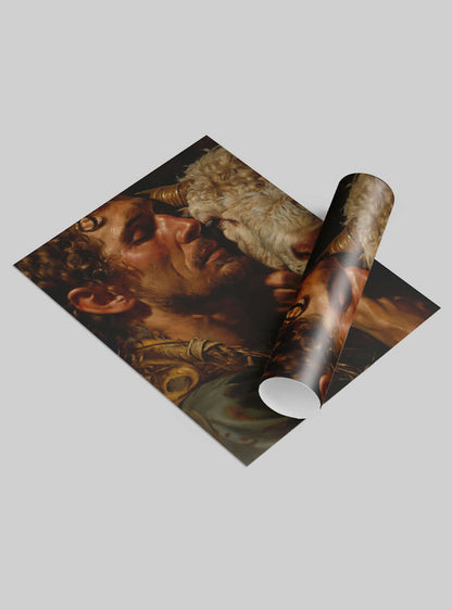 Inspiring Forgiveness-Inspired Poster Print Religious Painting