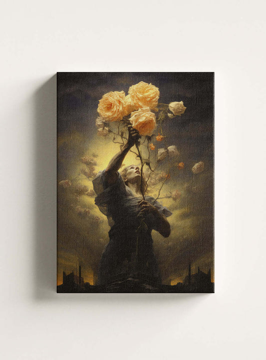 James 2:23 - Blossom Canvas - Christian Art Print