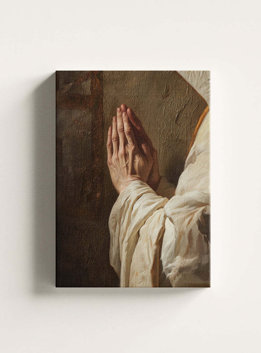 James 5:16 Bible Verse Expressive Christian Canvas Print