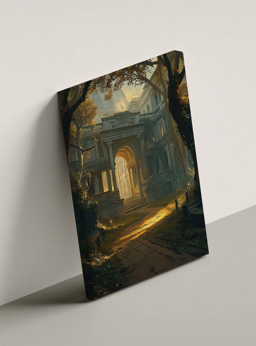 John 14:3 Sacred Art Enchanted Archway Bible Canvas Print