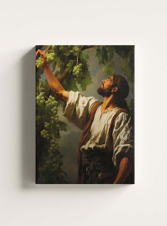 John 15:16 Harvest Scene - Bible Verse Canvas Wall Art Print