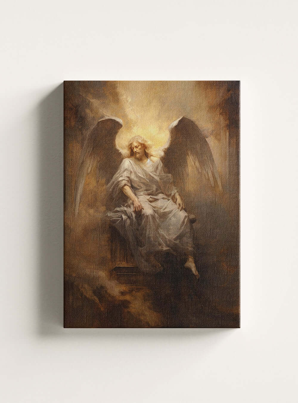 John 16:13 Angelic Canvas-Christian Artwork-Bible Verse Print