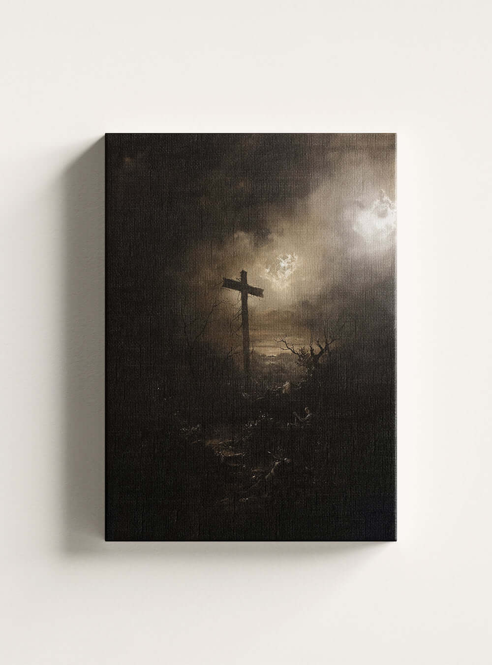 John 3:16 Unveiled: Inspirational Bible Verse Canvas Art - Holysteller Christian Wall Art