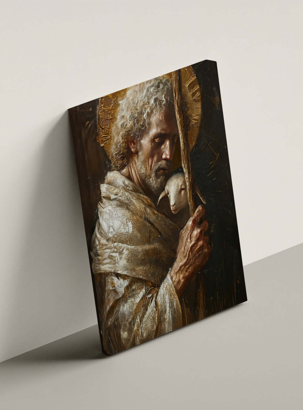 Leadership Bible Art, Shepherd Zeal, Christian Home Decor Canvas Print