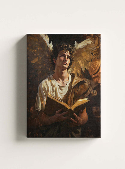 Life's Teachable Moments: Christian Home Decor - Neoclassical Painting - Bible Art Canvas Print