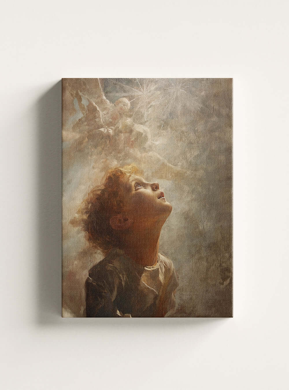 Neoclassical Christ Painting Canvas for Christian Home Decor by Holysteller