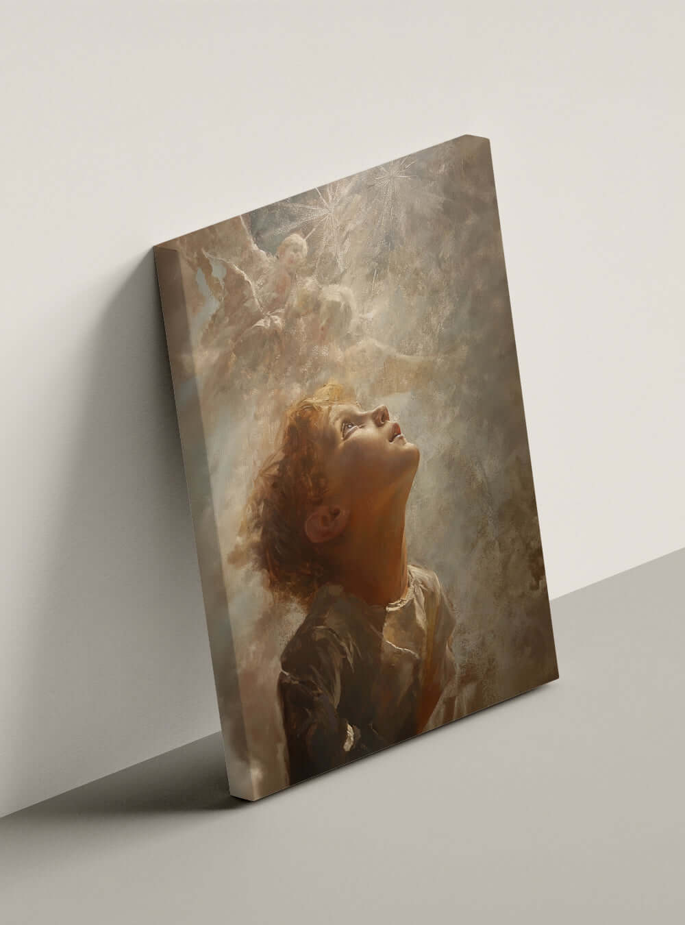 Neoclassical Christ Painting Canvas for Christian Home Decor by Holysteller