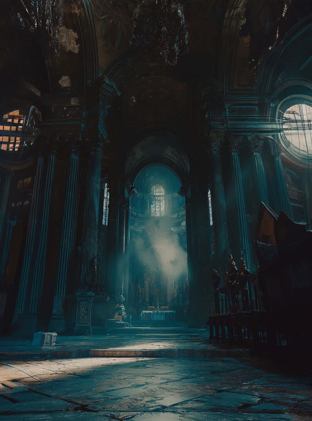 Neoclassical Christ Painting Print – Christian Wall Decor by Holysteller