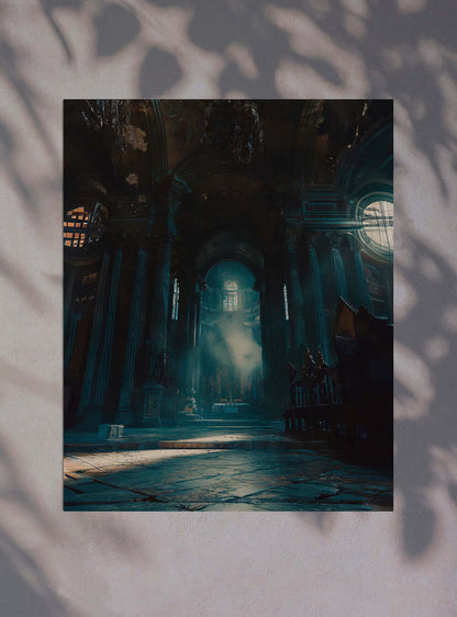 Neoclassical Christ Painting Print – Christian Wall Decor by Holysteller