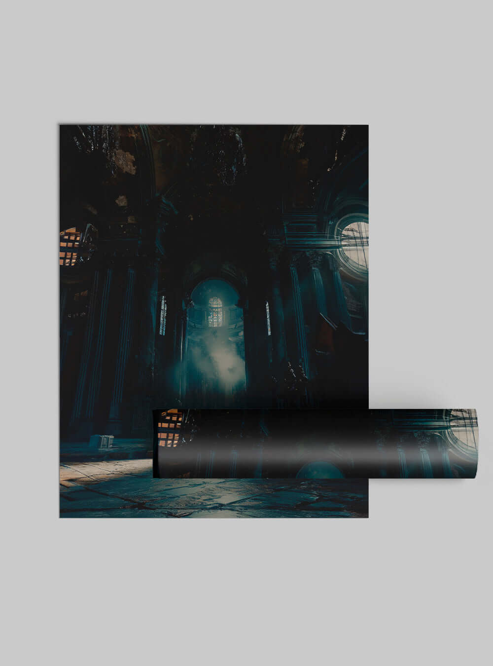 Neoclassical Christ Painting Print – Christian Wall Decor by Holysteller