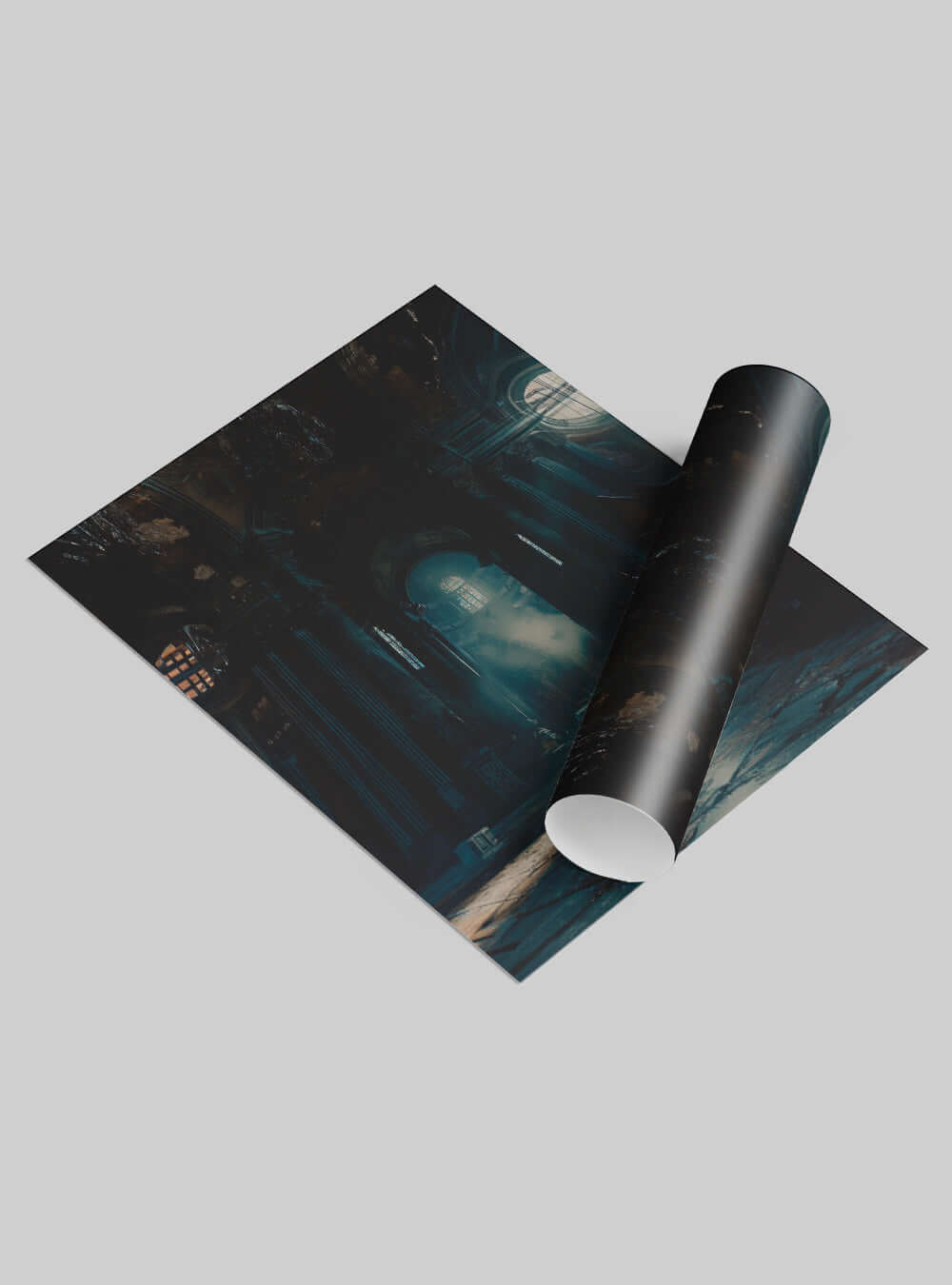 Neoclassical Christ Painting Print – Christian Wall Decor by Holysteller