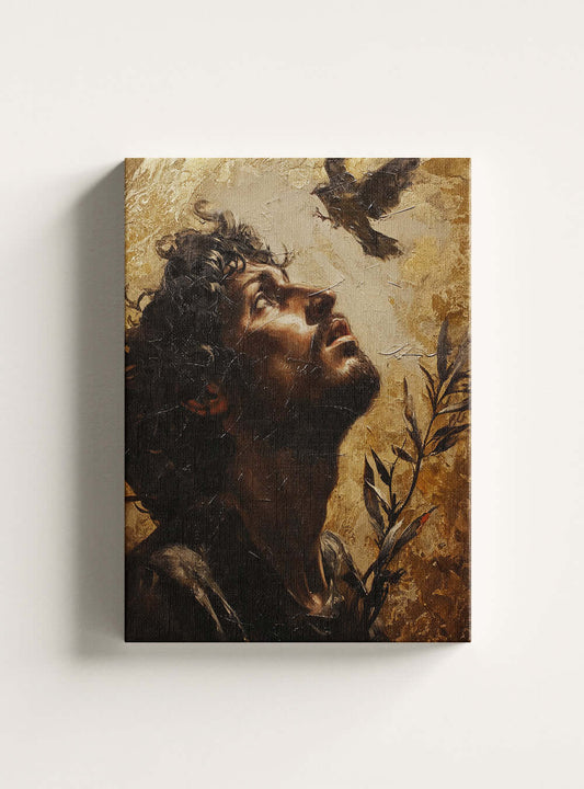 Neoclassical Christian Canvas Print: Foster Hope in Challenging Times