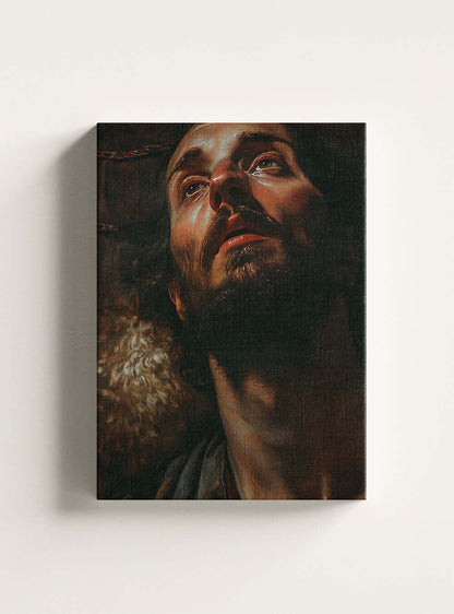 Neoclassical Jesus Christ Canvas Art - Books of the Bible Print