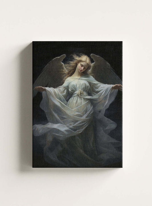 Philippians 3:8 Angelic Being Christian Home Decor Canvas Print