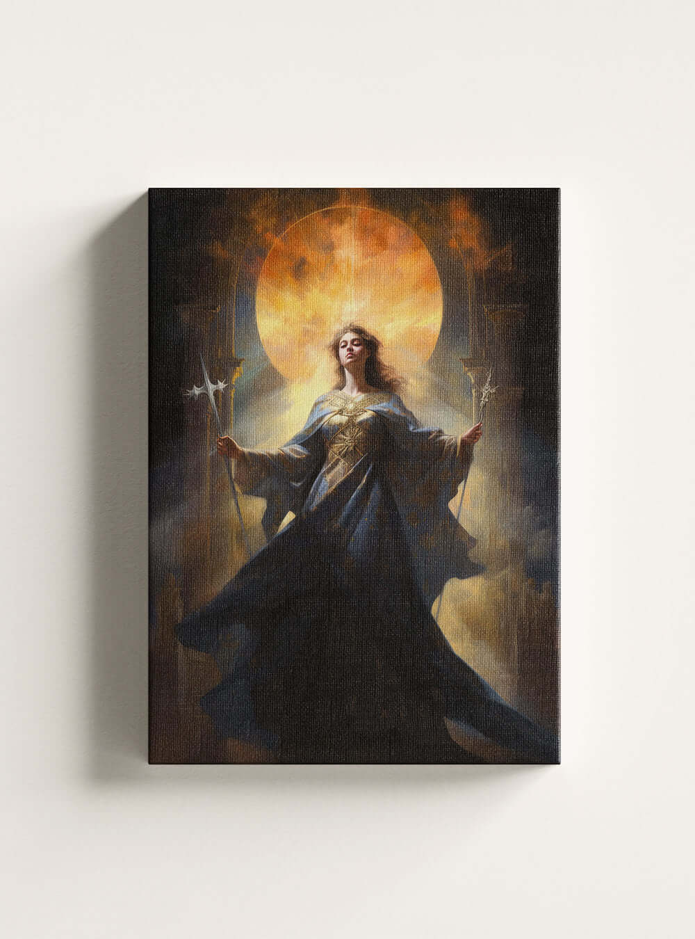 Revelation 1:5 Angelic Artwork - Bible Canvas Print