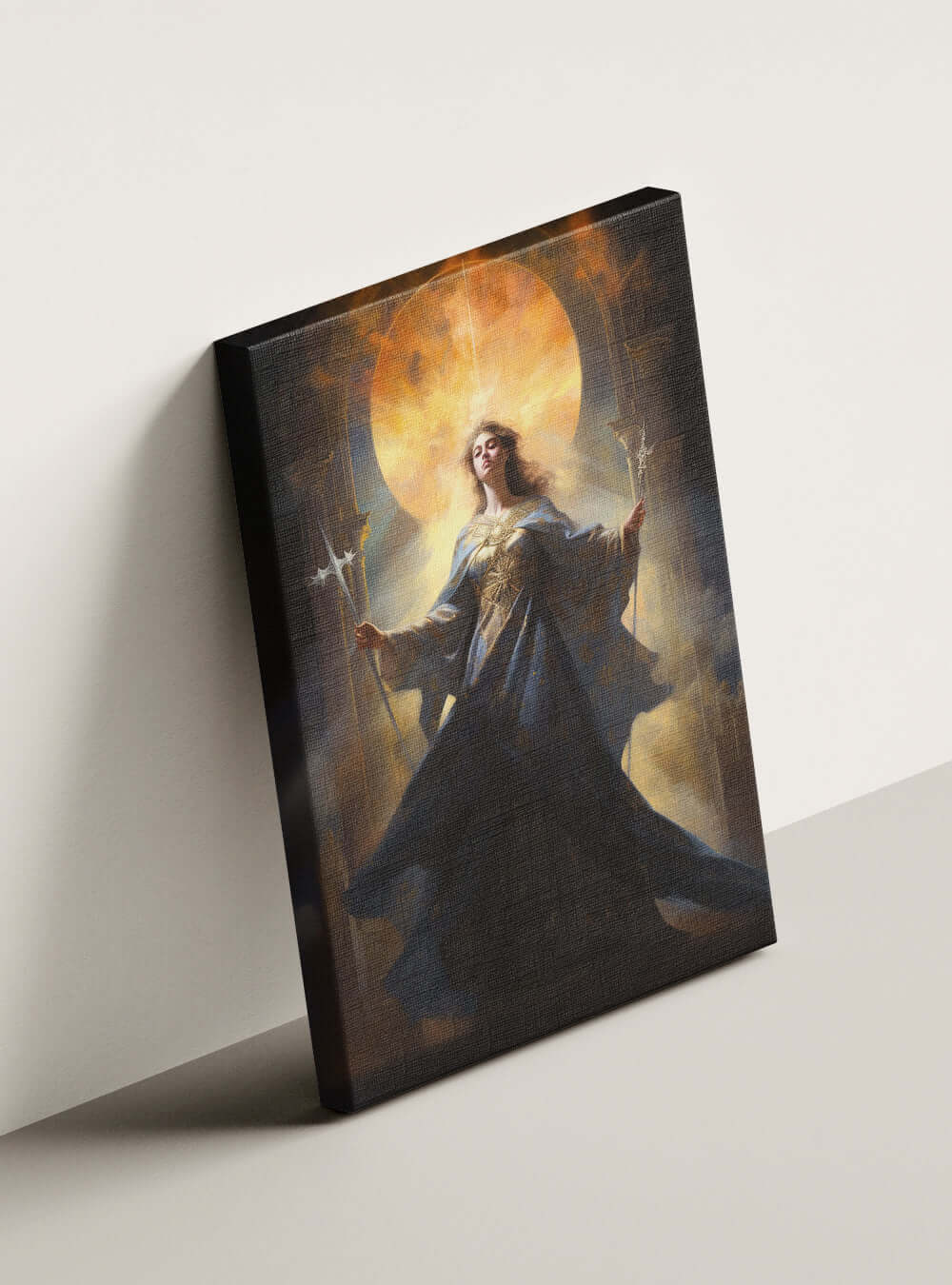 Revelation 1:5 Angelic Artwork - Bible Canvas Print