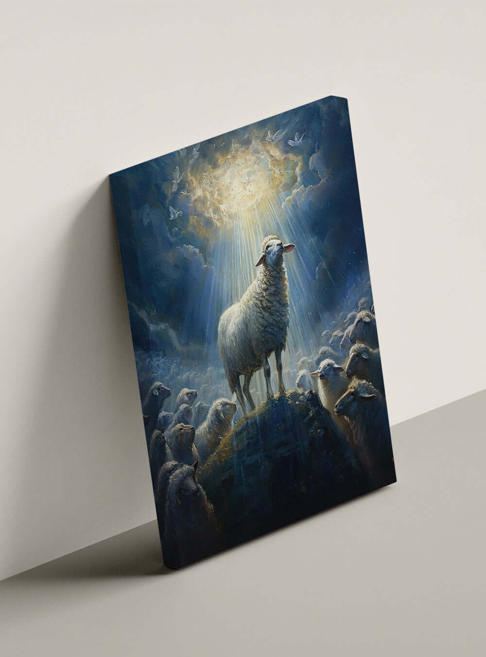 Revelation 20:15 Scripture Canvas Print - Sacred Art Christian Gift