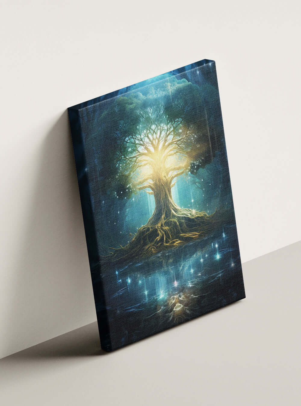 Revelation 22:19 - Mystical Forest Tree - Sacred Art Canvas Print