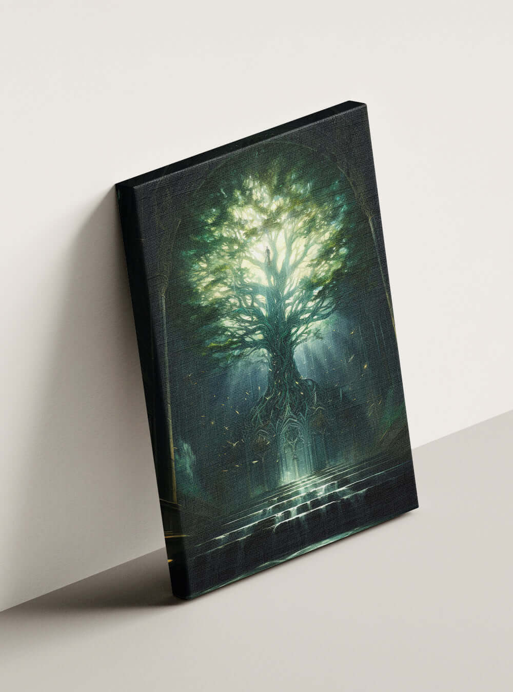 Revelation 22:21 Enigmatic Tree - Christian Canvas Print