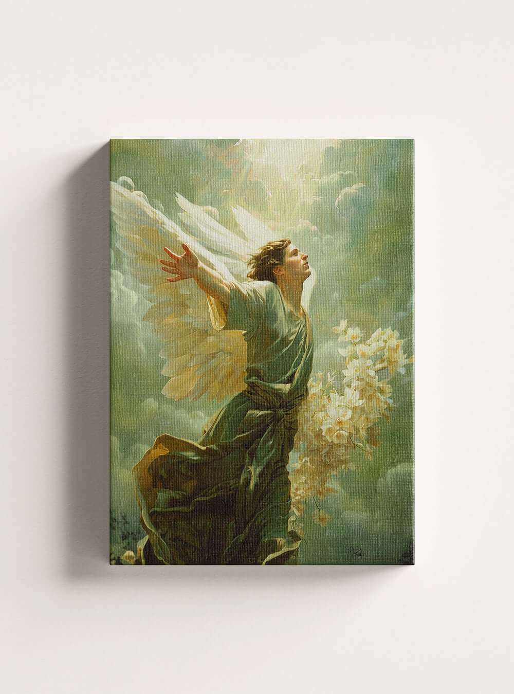 Romans 12:12 'Be Joyful' Christian Art - HolySteller 'Bible Canvas' Print