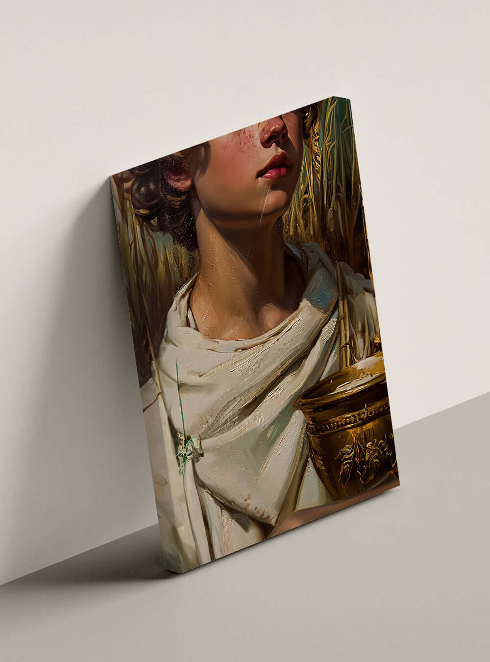 Sacred Art Canvas Print - Holysteller's Nourishing Droplets Illustration