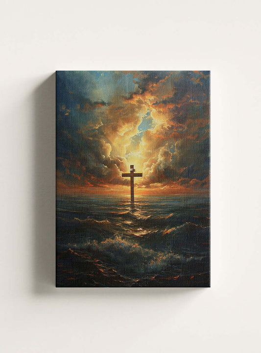 Scripture Image 'Morning Mercies Lamentations' - Bible verse Canvas Print