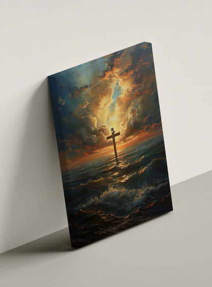 Scripture Image 'Morning Mercies Lamentations' - Bible verse Canvas Print