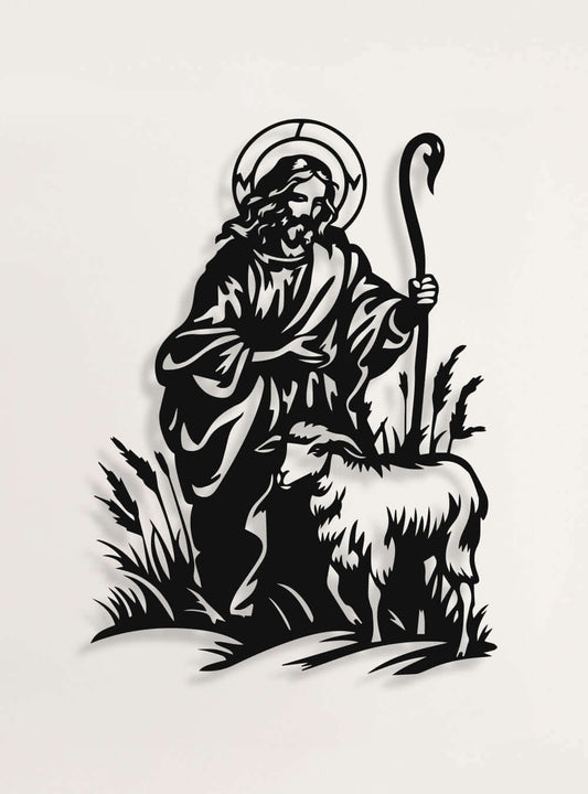 Shepherd Design Christian Home Decor Metal Wall Art