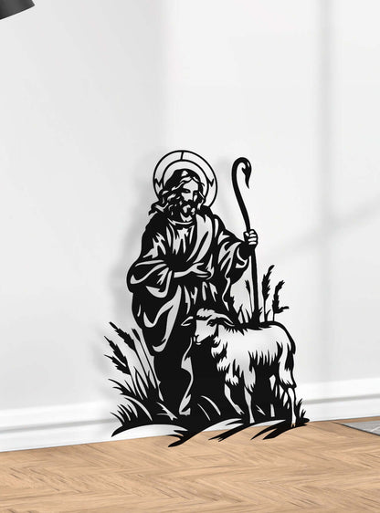 Shepherd Design Christian Home Decor Metal Wall Art