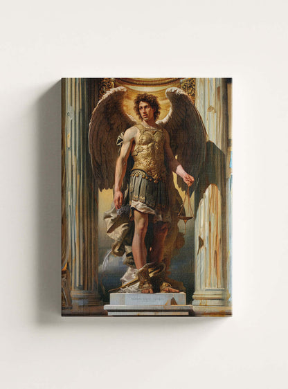 Spiritual Awakening Neoclassical Canvas: Christian Art Gift Print