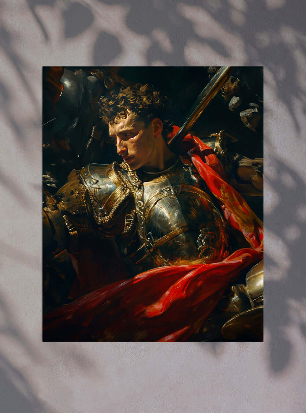 St. George Leadership Christian Artwork Poster Print