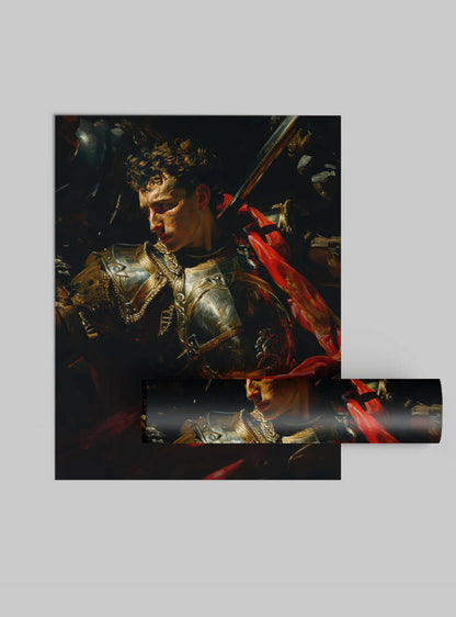 St. George Leadership Christian Artwork Poster Print