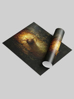 Timeless Compass Scripture Print: Sacred Art of Optimism for Christian Wall Decor