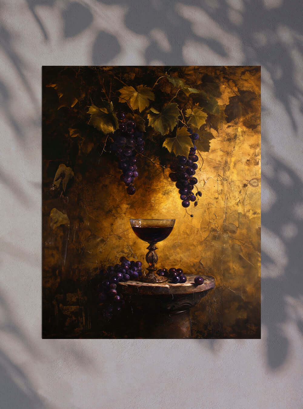 Unique Christian Iconography Vintage Biblical Grape Harvest Print