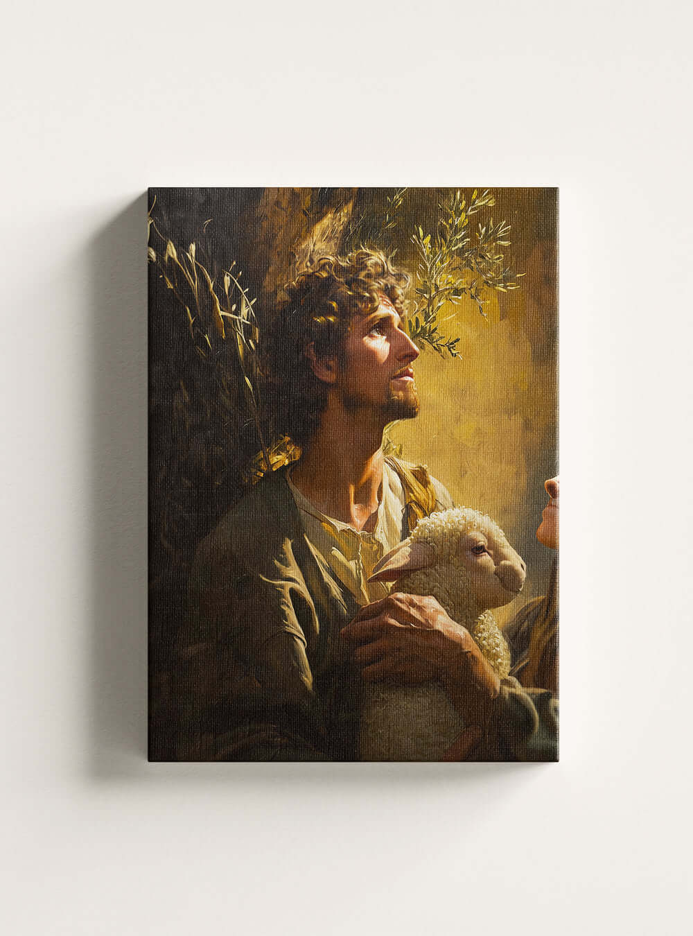 Unique Psalm 9:9 Refuge Canvas, Christian Art Gift, Print