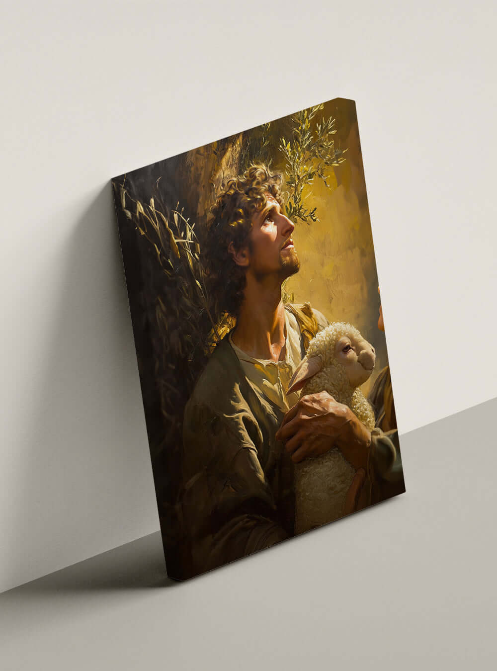 Unique Psalm 9:9 Refuge Canvas, Christian Art Gift, Print